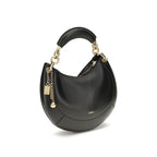 Black Calf Marcie Shoulder Bag