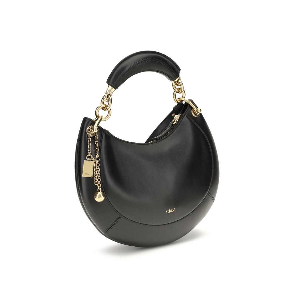 Black Calf Marcie Shoulder Bag