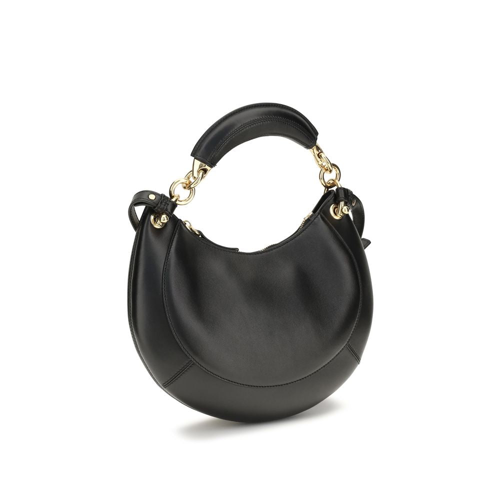 Black Calf Marcie Shoulder Bag