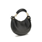 Black Calf Marcie Shoulder Bag