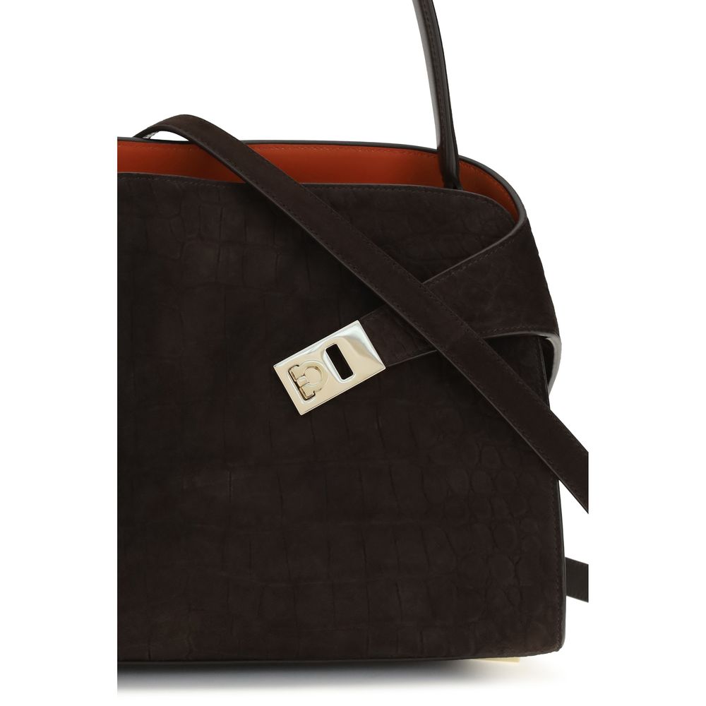 Suede Hug Shoulder Bag