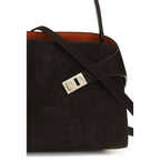 Suede Hug Shoulder Bag