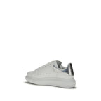 White Calfskin Platform Sneakers