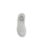 White Calfskin Platform Sneakers