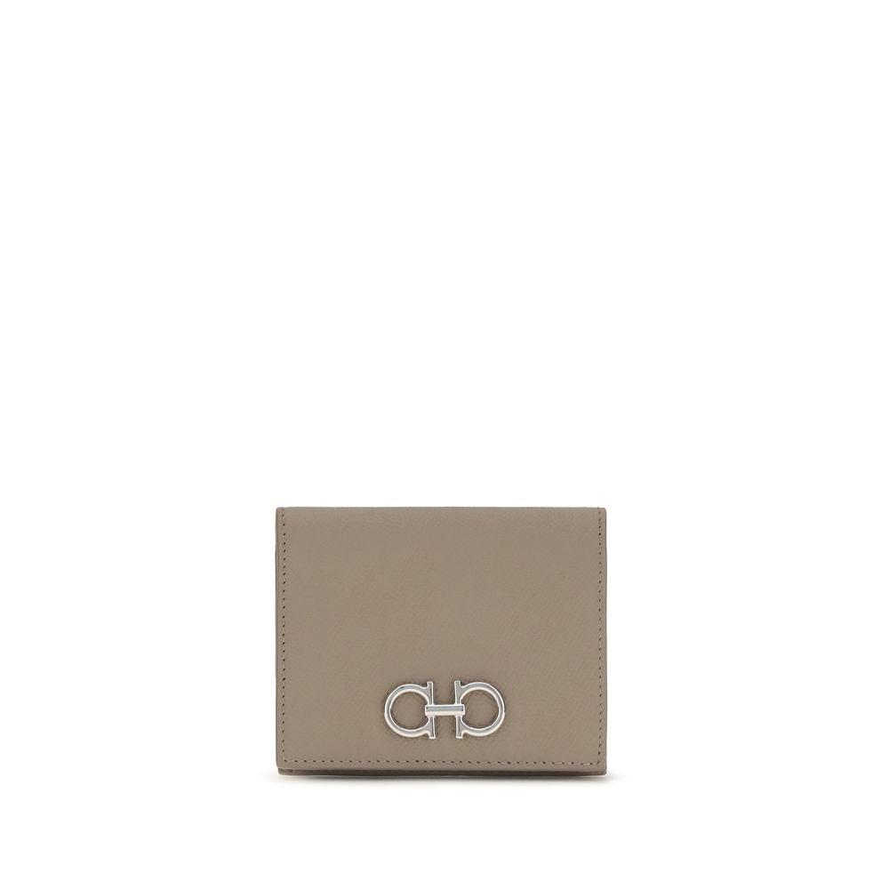 Gancini Calf Leather Wallet