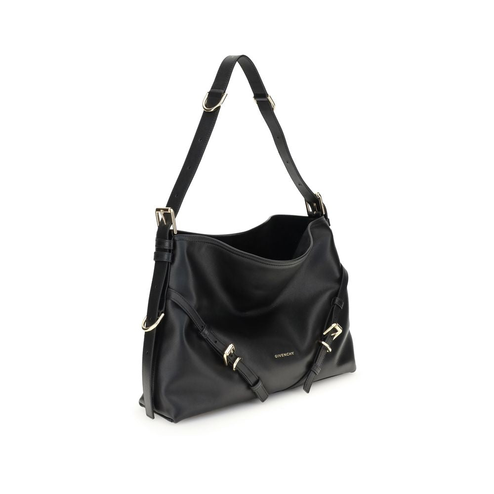Calfskin Voyou Medium Shoulder Bag