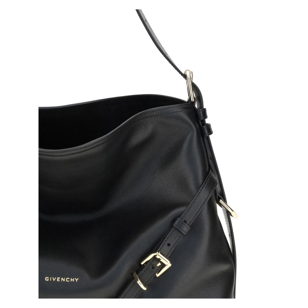 Calfskin Voyou Medium Shoulder Bag