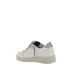 Silver Calfskin Ball Star Sneakers