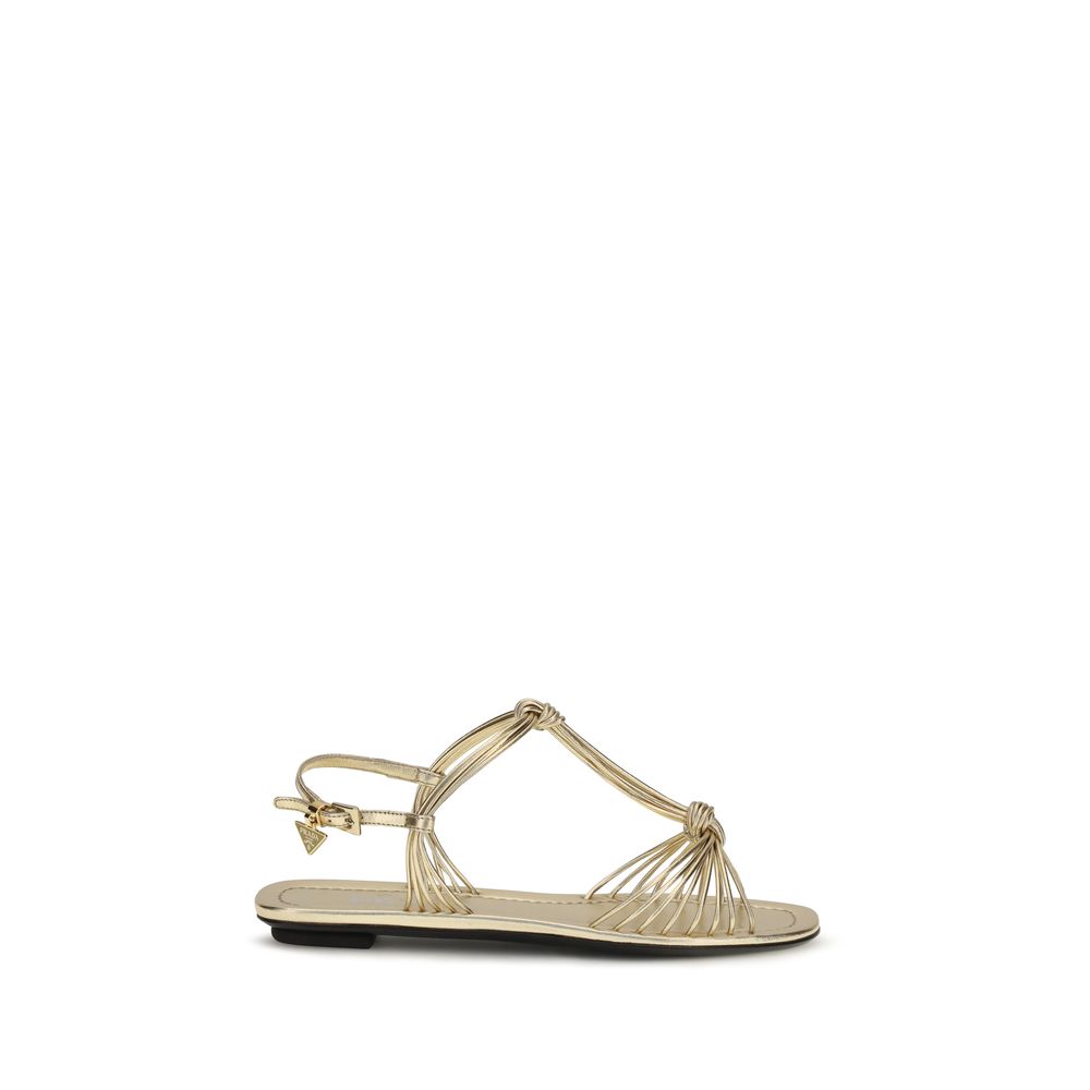 Calfskin Mordoré Nappa Sandals