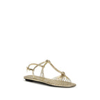 Calfskin Mordoré Nappa Sandals