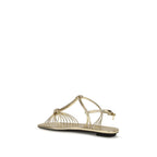 Calfskin Mordoré Nappa Sandals