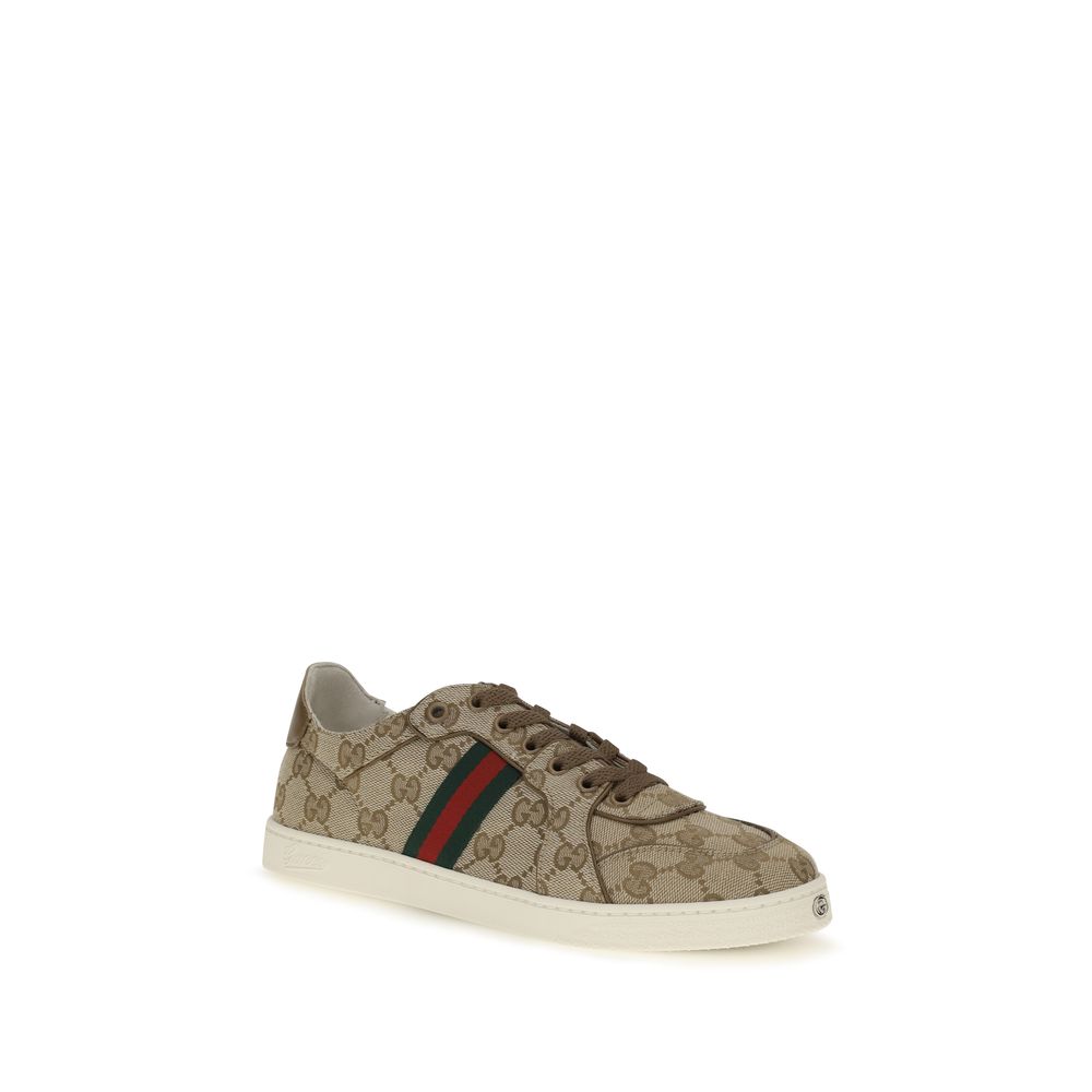 GG Canvas Stretch Sneakers