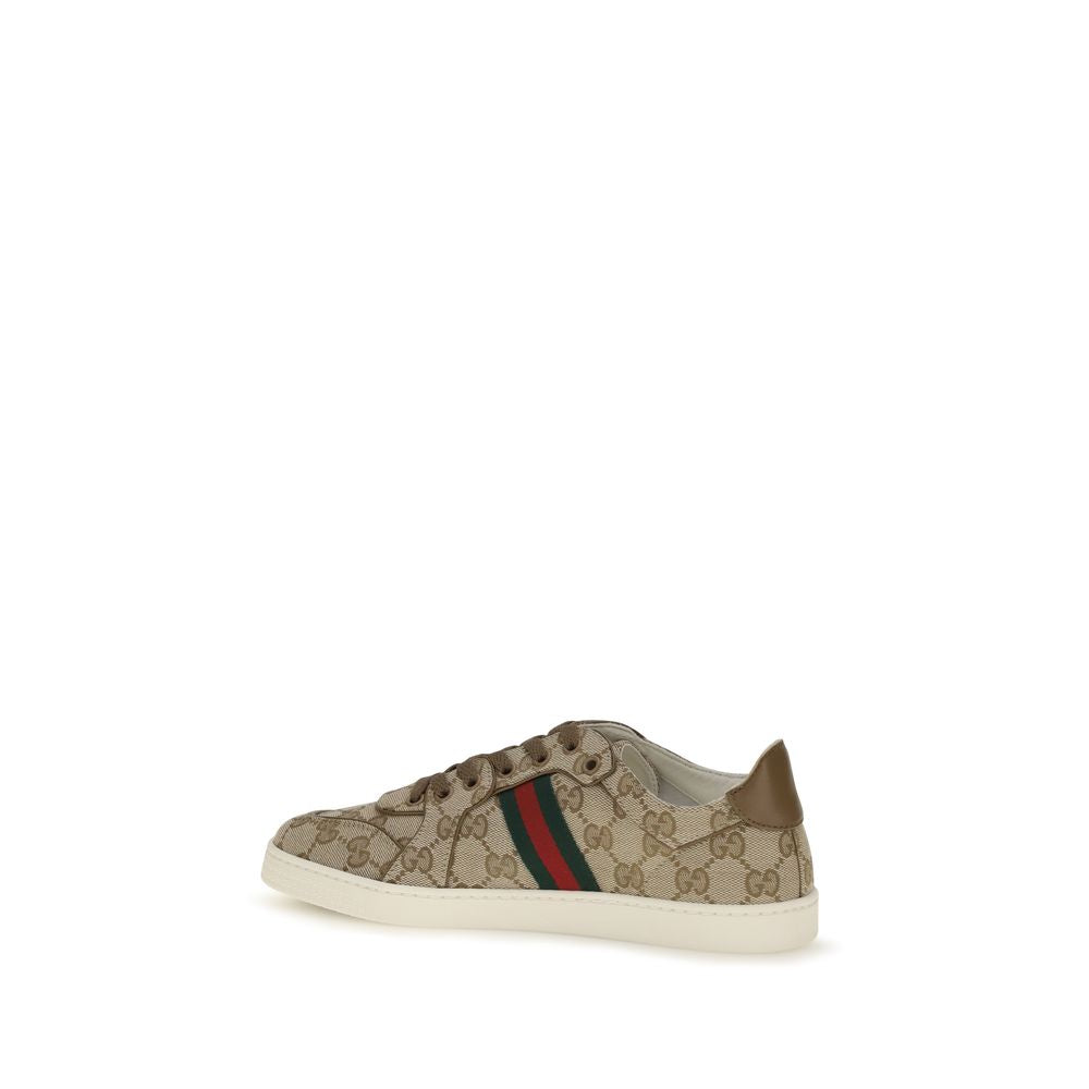 GG Canvas Stretch Sneakers