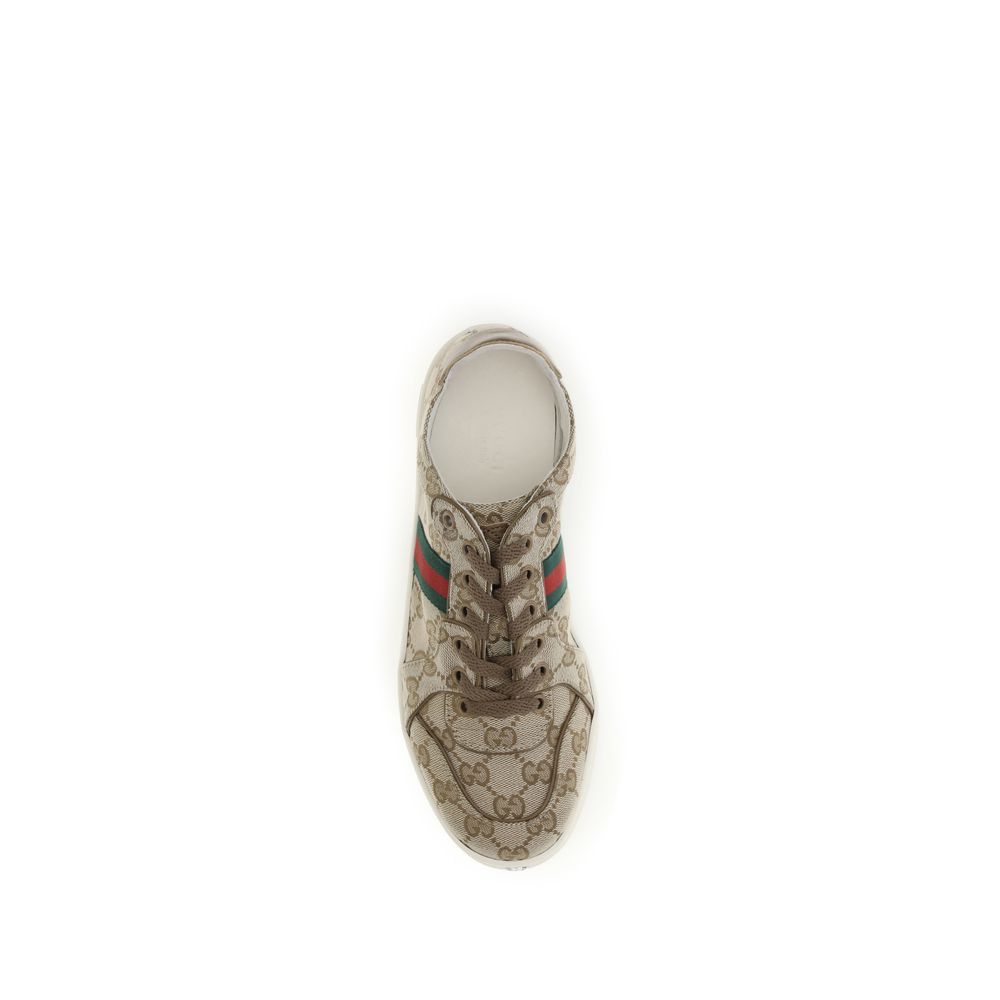 GG Canvas Stretch Sneakers