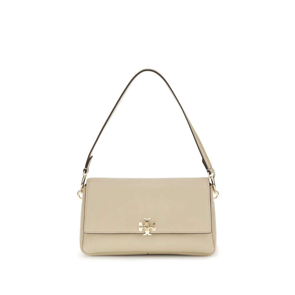 Small Charlie Calf Leather Shoulder Bag
