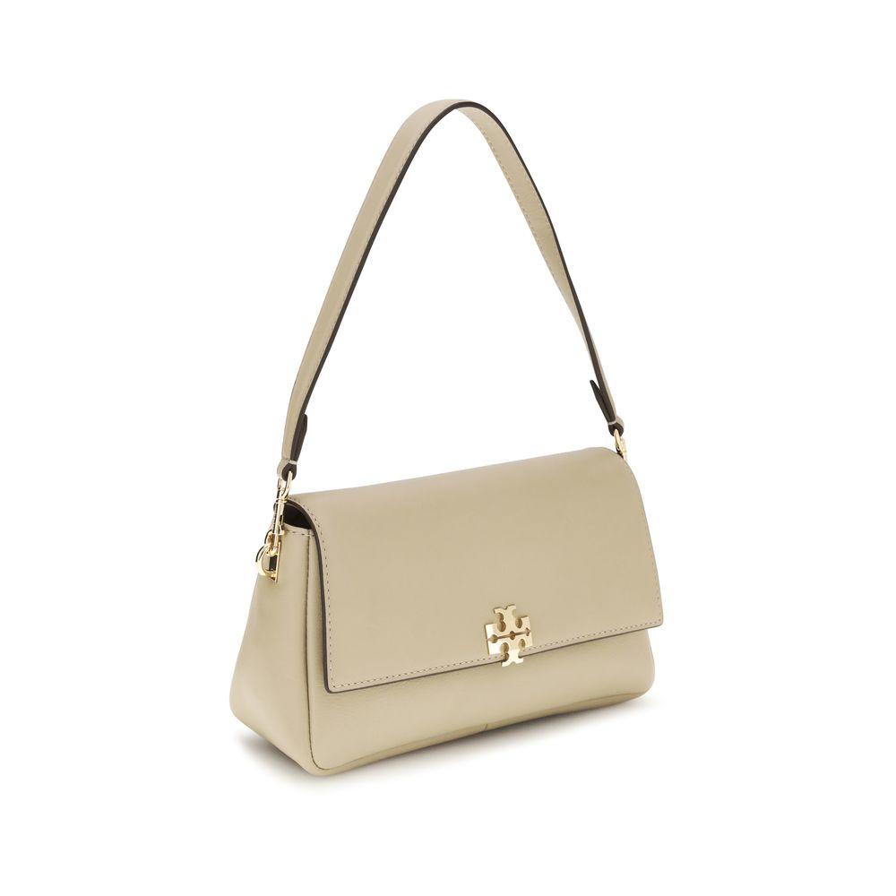 Small Charlie Calf Leather Shoulder Bag