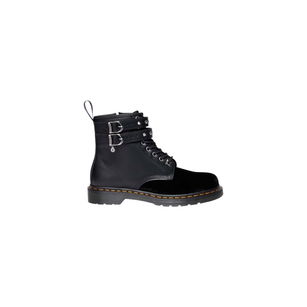 Wdn Smooth Velvet Lace-Up Boots