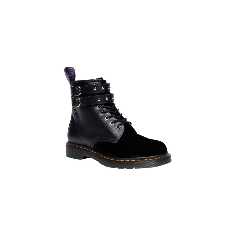 Wdn Smooth Velvet Lace-Up Boots