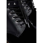 Wdn Smooth Velvet Lace-Up Boots