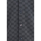Silk Wool GG Print Cardigan