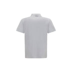 Cotton Jersey Polo Shirt with Web