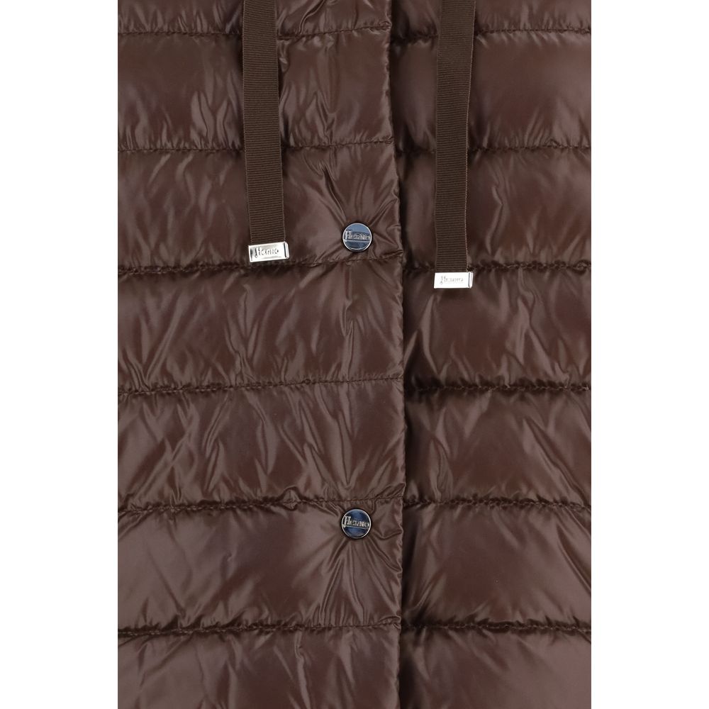 Wool-Trimmed Down Jacket
