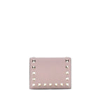 Calf Leather Rockstud Wallet