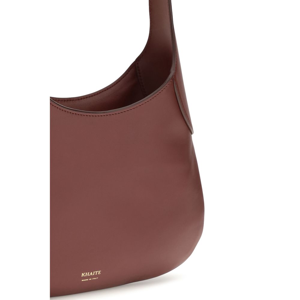 Small Bordeaux Joan Hobo Calfskin Shoulder Bag