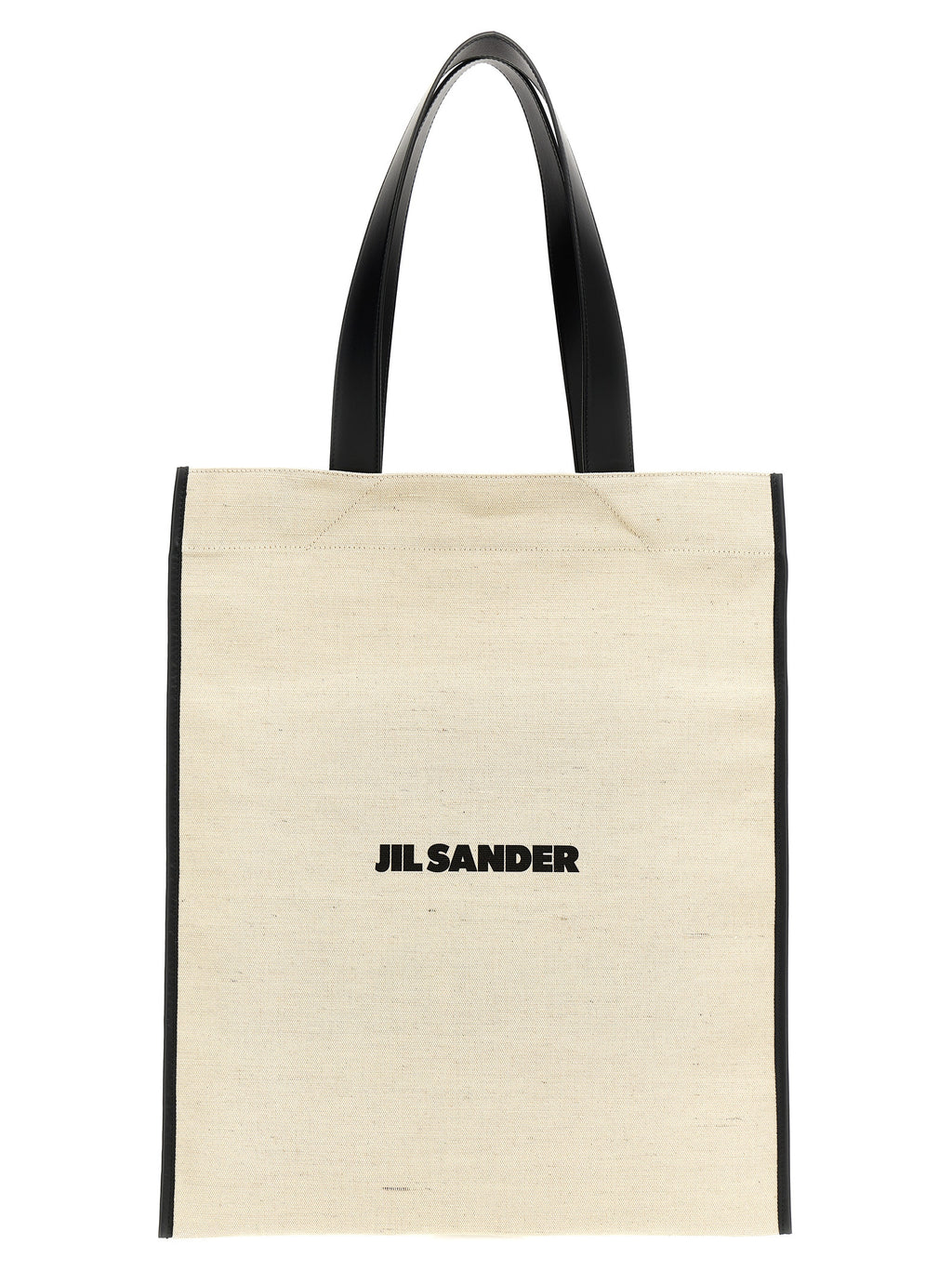 Jute Cotton Flat Shopping Tote Bag