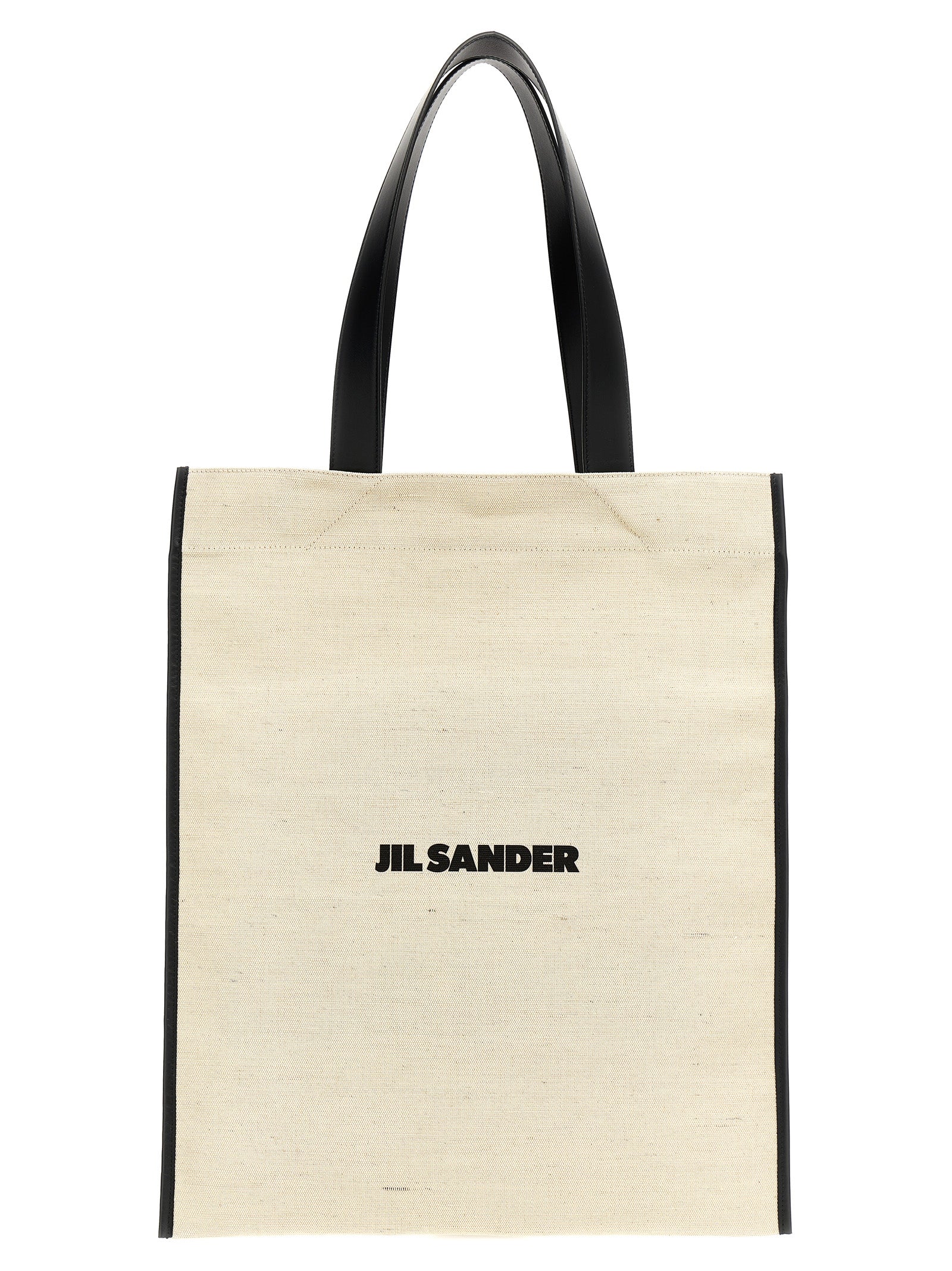 Jute Cotton Flat Shopping Tote Bag