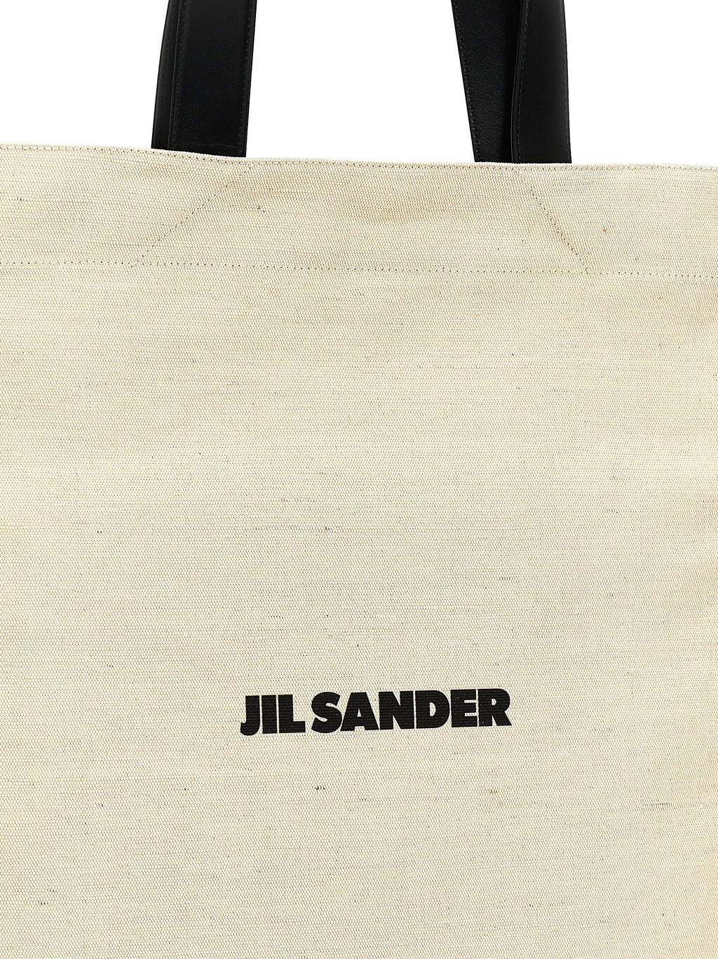 Jute Cotton Flat Shopping Tote Bag