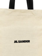Jute Cotton Flat Shopping Tote Bag