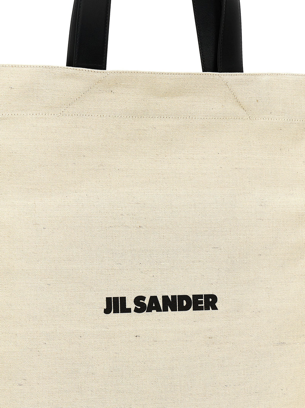 Medium Flat Bicolor Canvas Tote Bag