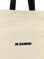 Medium Flat Bicolor Canvas Tote Bag