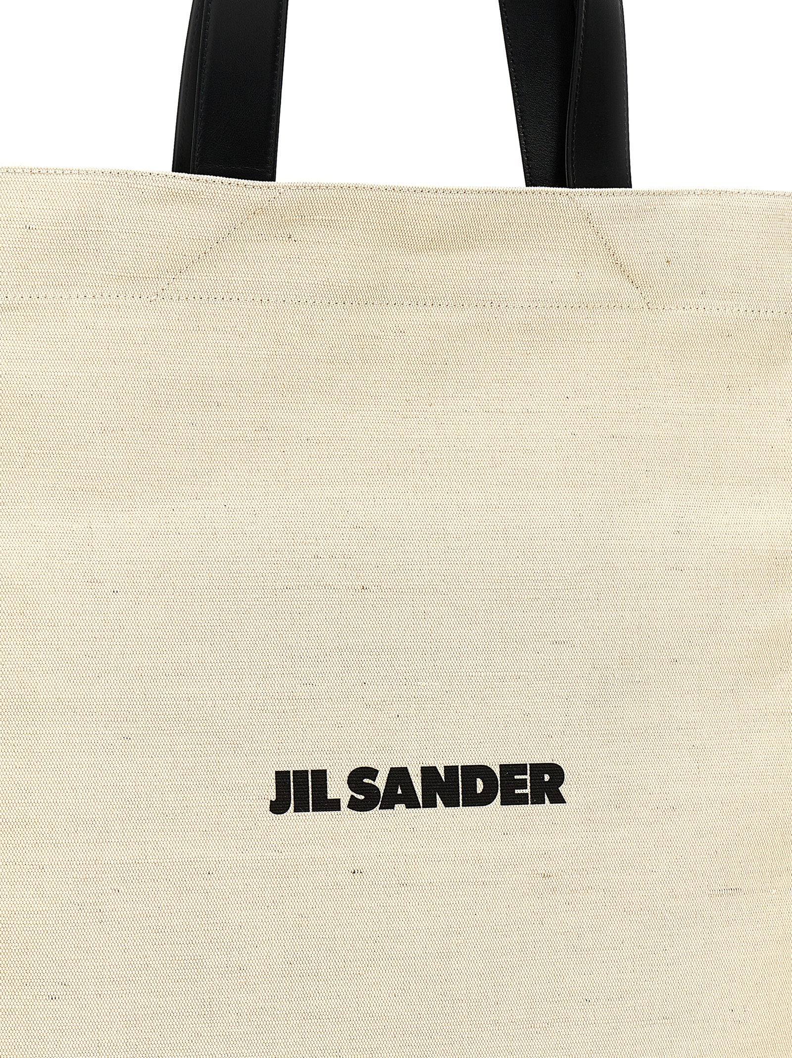 Medium Flat Bicolor Canvas Tote Bag