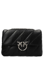 Black Lamb Leather Crossbody Bag