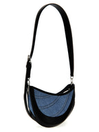 Small Calfskin Spiral Curve Shoulder Bag