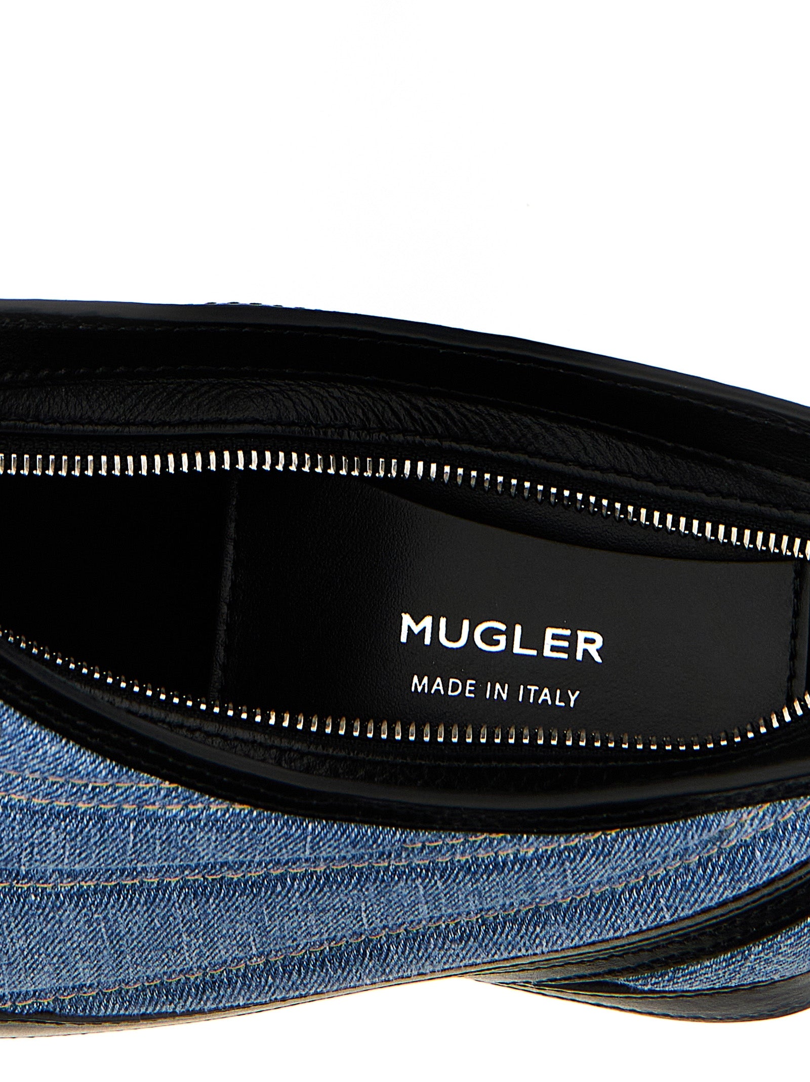 Small Calfskin Spiral Curve Shoulder Bag