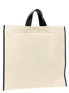 Jute Border Book Tote Square