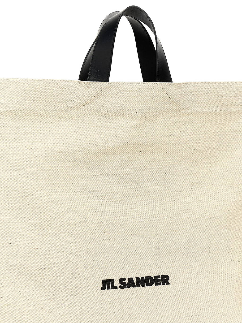 Jute Border Book Tote Square