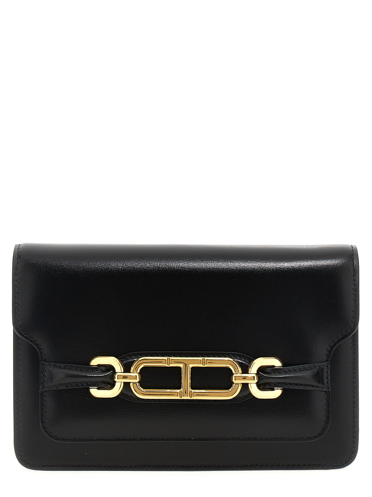 Small Black Leather Crossbody