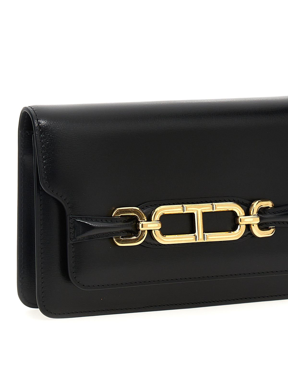 Small Black Leather Crossbody