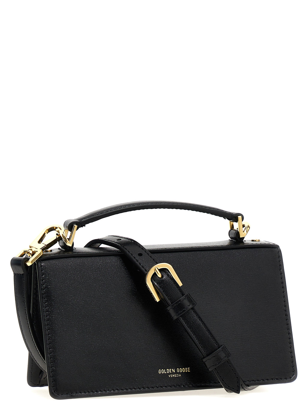 Black Cowhide Handbag
