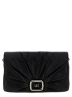 Large Viv’ Choc Napa Leather Shoulder Bag