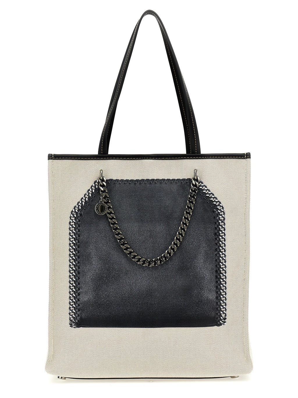 Falabella Trompe L’Oeil Cotton Canvas Tote