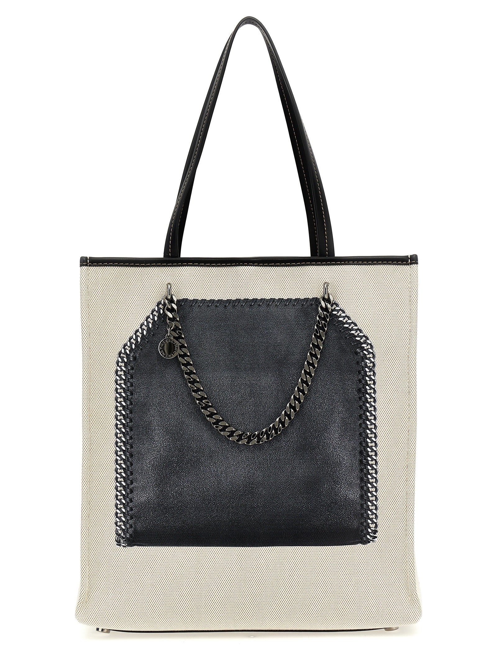 Falabella Trompe L’Oeil Cotton Canvas Tote