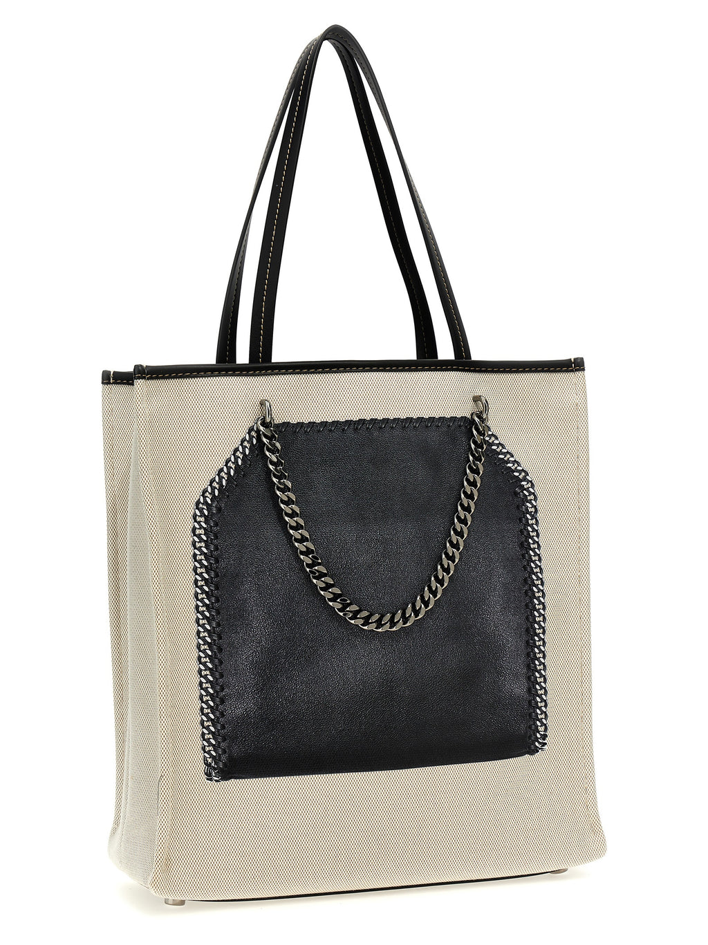 Falabella Trompe L’Oeil Cotton Canvas Tote
