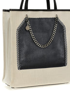 Falabella Trompe L’Oeil Cotton Canvas Tote