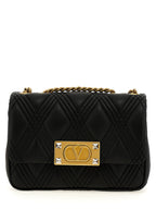 Black Lamb Leather Quiltie 67 Shoulder Bag