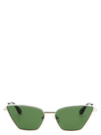 Multicolor Acetate Cat-Eye Sunglasses